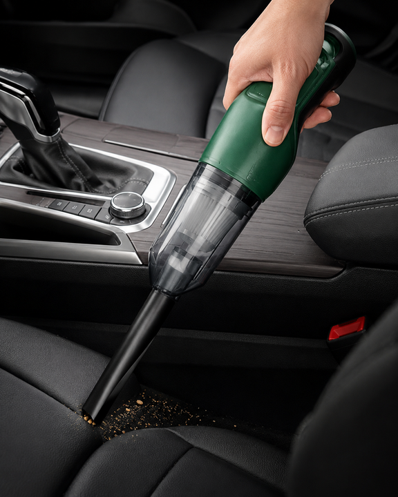 Mini Aspirapolvere Portatile 3 in 1 per Auto – Aspira, Soffia e Pulisce gli angoli più difficili
