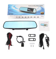 Specchietto Retrovisore Dash Cam Smart DVR con Doppia camera